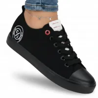 TRAMPKI damskie CROSS JEANS tenisówki miejskie tekstylne buty FF2R4020C 37