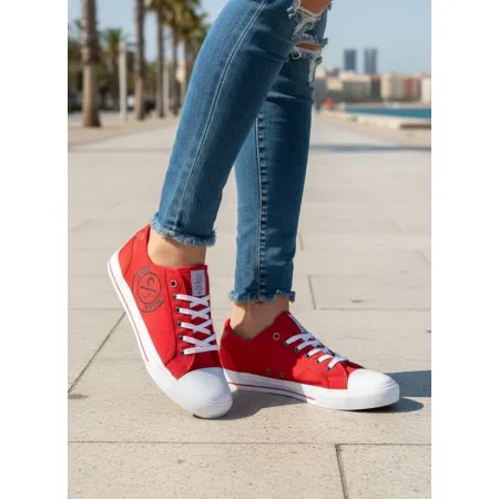 Trampki damskie CROSS JEANS tenisówki na lato materiałowe DD2R4072 37