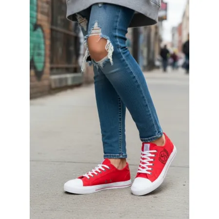 Trampki damskie CROSS JEANS tenisówki na lato materiałowe DD2R4072 36