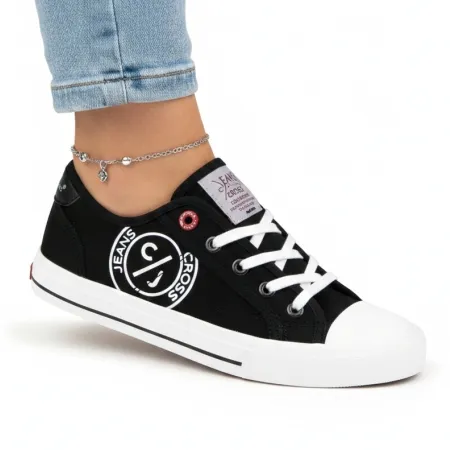 Trampki damskie CROSS JEANS tenisówki na lato materiałowe DD2R4071 38
