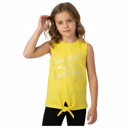Koszulka dziecięca letnia plażowa 4F tshirt TOP dziecięcy JTSD013B 158