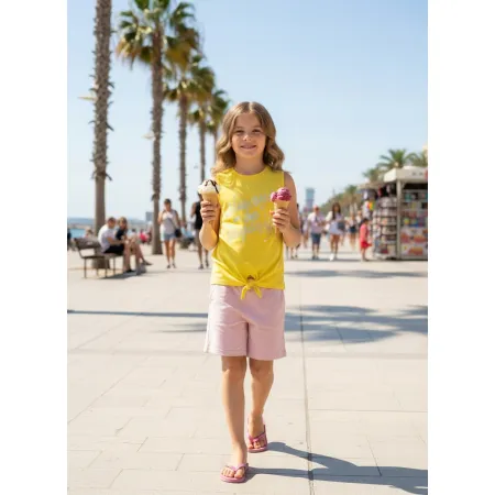 Koszulka dziecięca letnia plażowa 4F tshirt TOP dziecięcy JTSD013B 140