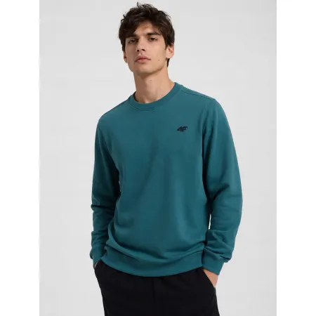 BLUZA męska dresowa sportowa 4F bez kaptura TSWSM2134 nierozpinana 3XL