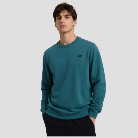 BLUZA męska dresowa sportowa 4F bez kaptura TSWSM2134 nierozpinana XXL