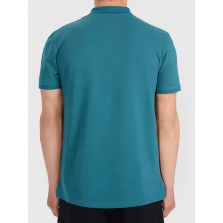 Koszulka męska POLO T-Shirt 4F sportowa bawełniana TPTSM609 zielona XL