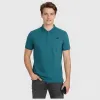 Koszulka męska POLO T-Shirt 4F sportowa bawełniana TPTSM609 zielona 5XL