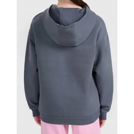 BLUZA 4F z KAPTUREM dziecięca dla dzieci KANGURKA dresowa TSWSF2270 158