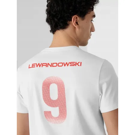 Koszulka męska tshirt męski KIBICA 4F LEWANDOWSKI POLSKA TSM950 XXL