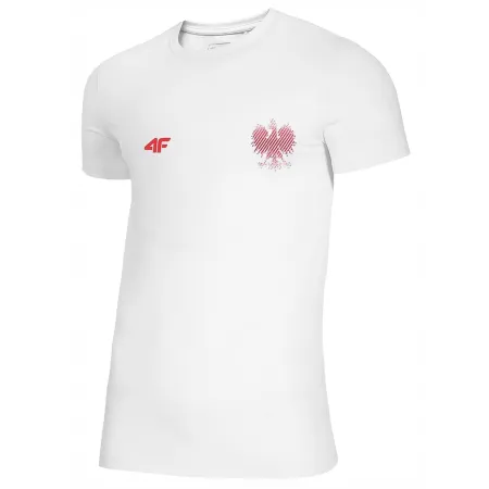Koszulka męska tshirt męski KIBICA 4F LEWANDOWSKI POLSKA TSM950 S