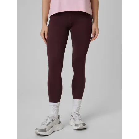 LEGGINSY damskie treningowe 4F SPODNIE na siłownię TTIGF261 fitness S