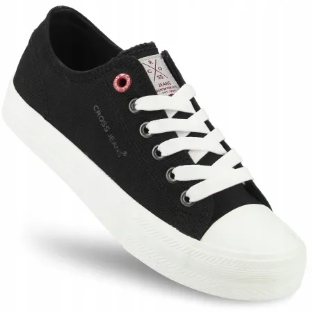 TRAMPKI damskie CROSS JEANS buty miejskie tenisówki na lato HH2R4021C 37