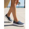 Buty damskie BIG STAR slip-on trampki wsuwane tenisówki letnie JJ276016 37