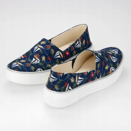 Buty damskie BIG STAR slip-on trampki wsuwane tenisówki letnie JJ276016 37