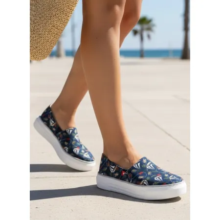 Buty damskie BIG STAR slip-on trampki wsuwane tenisówki letnie JJ276016 38