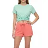 Spodenki damskie 4F plażowe letnie szorty bawełniane kobiece SKDD350 63S XL