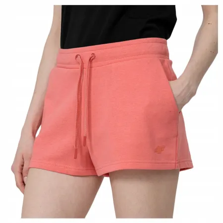 Spodenki damskie 4F plażowe letnie szorty bawełniane kobiece SKDD350 63S XL