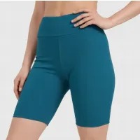 Spodenki treningowe DAMSKIE legginsy kolarki wysoki stan 4F prążkowane XXL