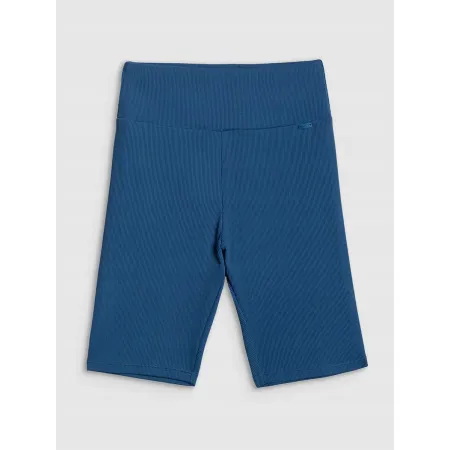 Spodenki treningowe DAMSKIE legginsy kolarki wysoki stan 4F prążkowane XL