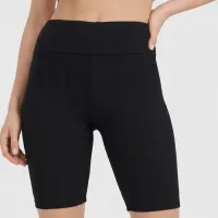 Spodenki treningowe DAMSKIE legginsy kolarki wysoki stan 4F prążkowane M