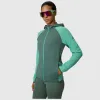 Bluza TREKKINGOWA damska 4F sportowa z kapturem 4FDry termoaktywna L