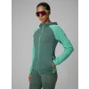 Bluza TREKKINGOWA damska 4F sportowa z kapturem 4FDry termoaktywna L