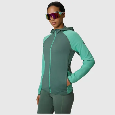 Bluza TREKKINGOWA damska 4F sportowa z kapturem 4FDry termoaktywna L