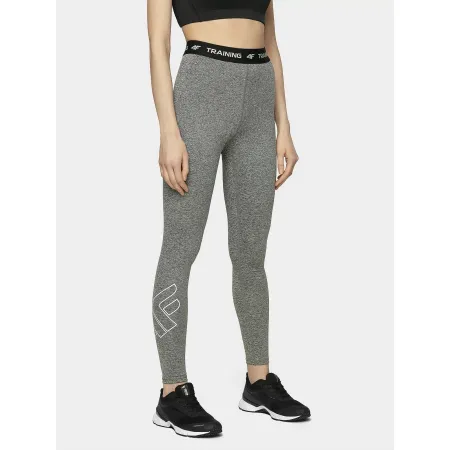 LEGGINSY damskie treningowe 4F SPODNIE do fitness biegania 4FDRY SPDF001 S