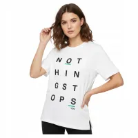 Koszulka damska 4F TSHIRT damski oversize luźny krój wygodna TSD012 10S S