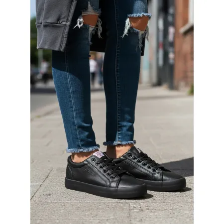 TRAMPKI buty damskie CROSS JEANS skórzane tenisówki na lato II2R4006C 38