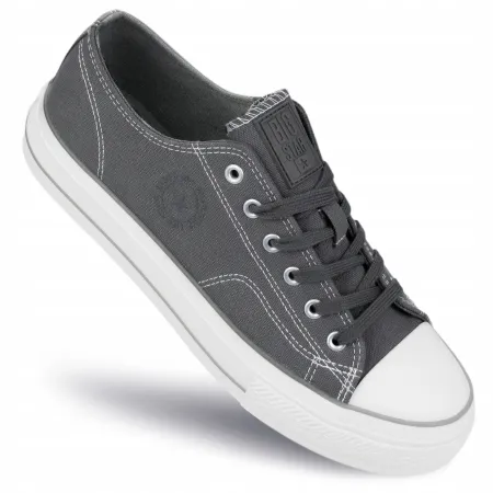 TRAMPKI męskie buty BIG STAR tenisówki sneakersy szare niskie RR174324 42