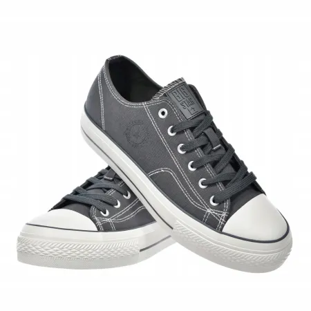 TRAMPKI męskie buty BIG STAR tenisówki sneakersy szare niskie RR174324 42
