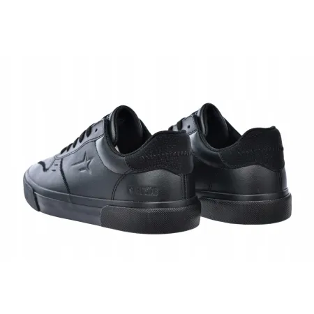 Męskie buty BIG STAR tenisówki sportowe czarne wygodne RR174331 ekoskóra 43