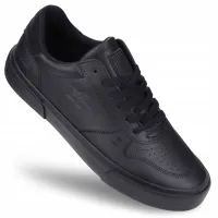 Męskie buty BIG STAR tenisówki sportowe czarne wygodne RR174331 ekoskóra 45