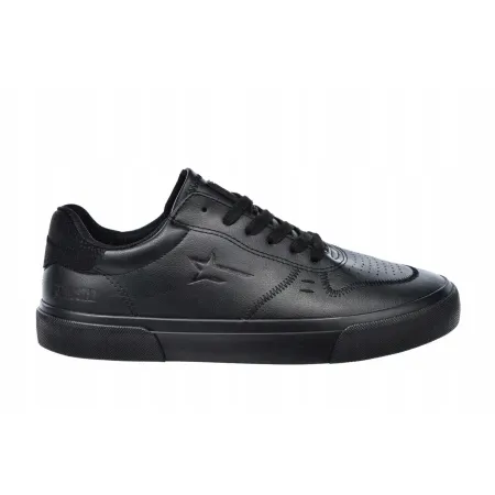 Męskie buty BIG STAR tenisówki sportowe czarne wygodne RR174331 ekoskóra 45