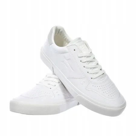 Męskie buty BIG STAR tenisówki sportowe białe wygodne RR174332 ekoskóra 43