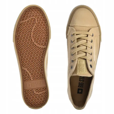 TRAMPKI męskie buty BIG STAR tenisówki sneakersy beżowe niskie RR174337 40