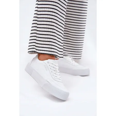 Buty damskie sneakersy BIG STAR trampki sportowe na platformie RR274303 36