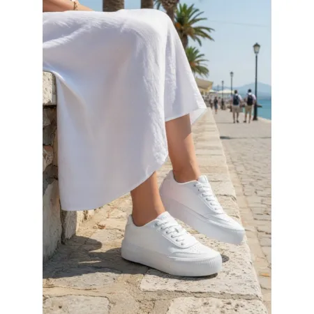 Buty damskie sneakersy BIG STAR trampki sportowe na platformie RR274303 36