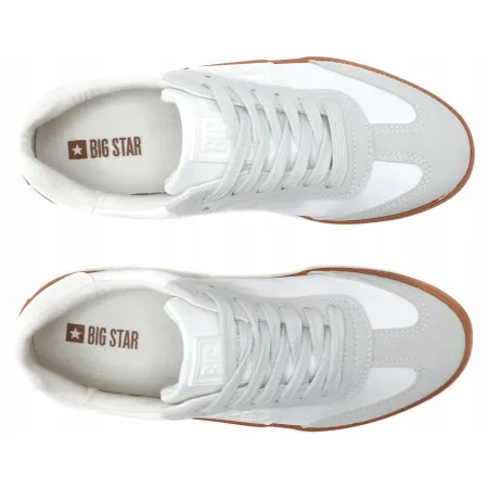Buty damskie sneakersy BIG STAR trampki sportowe miejskie białe RR274371 38