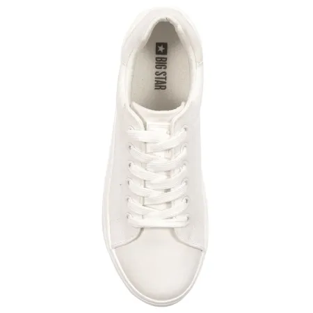 Buty damskie sneakersy BIG STAR trampki sportowe miejskie białe RR274463 38