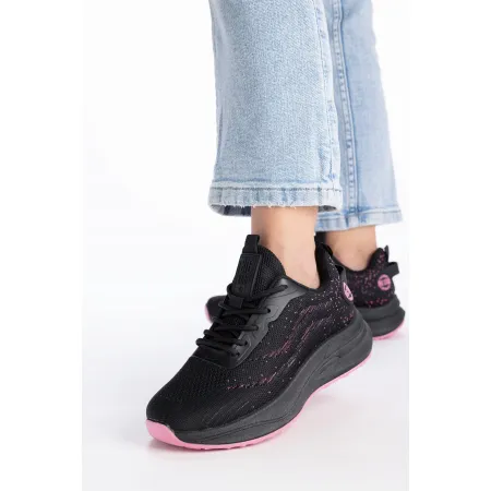 Buty damskie BIG STAR RR274523 sportowe SNEAKERSY siatkowe lekkie czarne 41