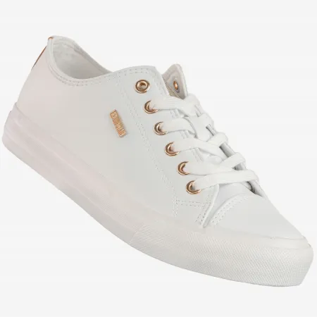 Trampki damskie BIG STAR RR274748 buty SNEAKERSY miejskie białe niskie 37