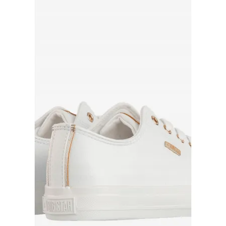 Trampki damskie BIG STAR RR274748 buty SNEAKERSY miejskie białe niskie 41