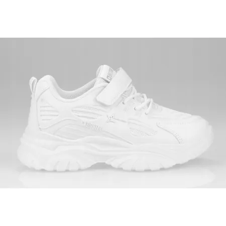 Buty dziecięce sportowe na lato BIG STAR lekkie na RZEPY RR374039 białe 34