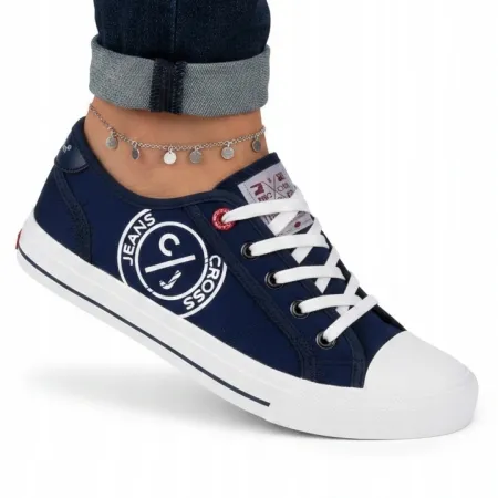 TRAMPKI damskie CROSS JEANS buty tenisówki miejskie codzienne DD2R4070 36