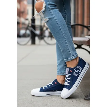 TRAMPKI damskie CROSS JEANS buty tenisówki miejskie codzienne DD2R4070 37