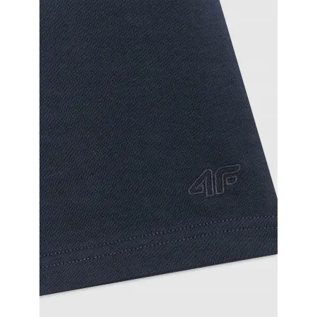 KRÓTKIE spodenki chłopięce 4F dziecięce DRESOWE TSHOM629 oversize 158