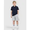 KRÓTKIE spodenki chłopięce 4F dziecięce DRESOWE TSHOM629 oversize 152