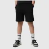 KRÓTKIE spodenki chłopięce 4F dziecięce DRESOWE TSHOM629 oversize 140