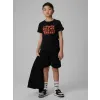 KRÓTKIE spodenki chłopięce 4F dziecięce DRESOWE TSHOM629 oversize 140